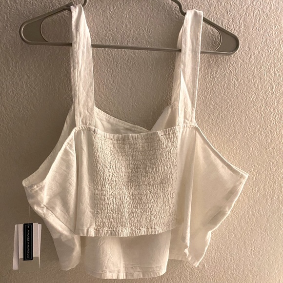 Linen blend Top - Picture 5 of 8